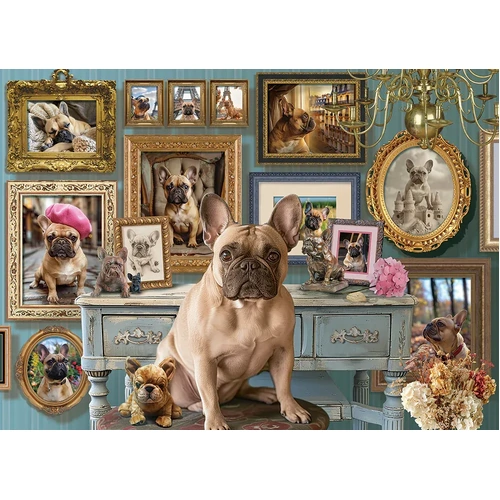 Cobble Hill - Frenchie Puzzle 500pc