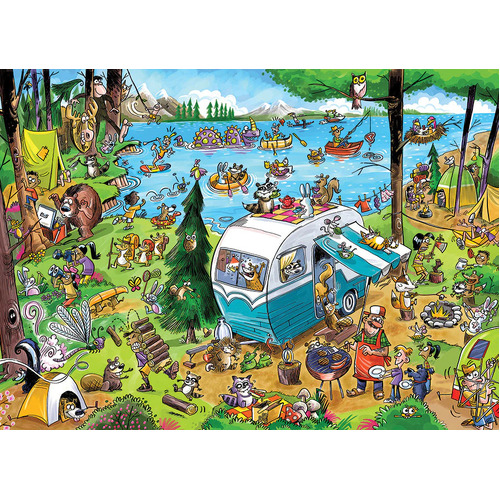 Cobble Hill - Call Of The Wild Family Puzzle 350pc