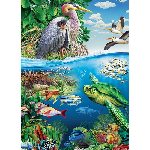 Cobble Hill - Earth Day Family Puzzle 350pc