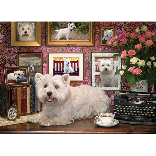 Cobble Hill - Westies Are My Type Puzzle 1000pc