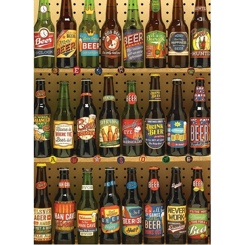 Cobble Hill - Beer Collection Puzzle 1000pc