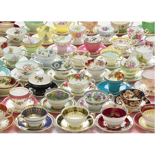 Cobble Hill - More Teacups Puzzle 1000pc