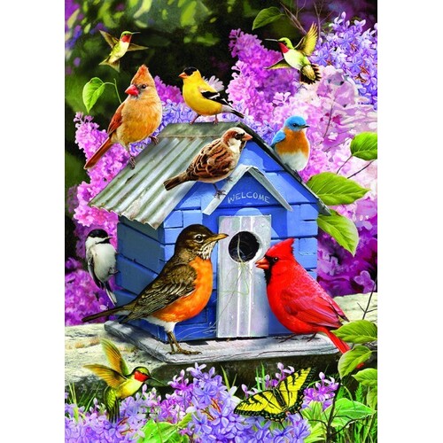 Cobble Hill - Spring Birdhouse Puzzle 1000pc
