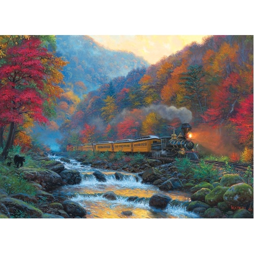 Buy Cobble Hill Smoky Train Puzzle 1000pc