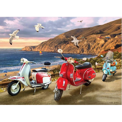 Cobble Hill - Scooters Puzzle 1000pc