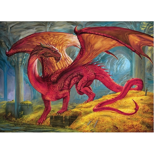 Cobble Hill - Red Dragon's Treasure Puzzle 1000pc