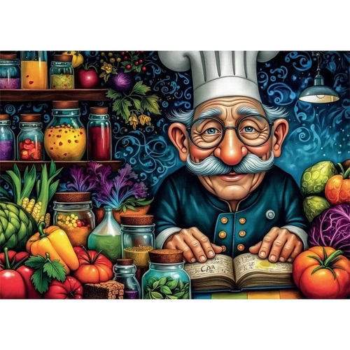 Delfy - Fine Cooking Art Puzzle 1000pc