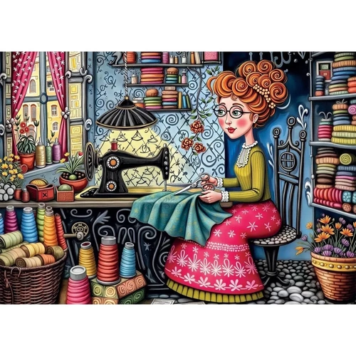 Delfy - My Sewing Studio Puzzle 1000pc