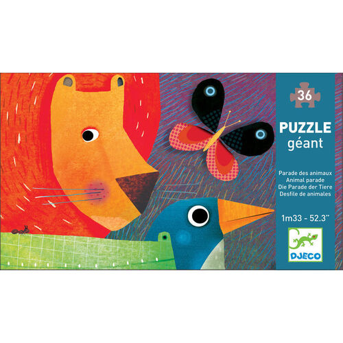 Djeco - Animal Parade Puzzle (36pce)