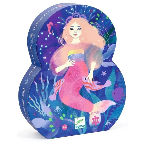 Djeco - Ella the Mermaid Puzzle 36pc