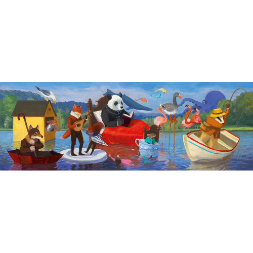 Djeco - Summer Lake Puzzle 350pc