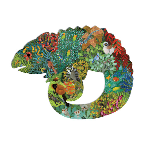 Djeco - Chameleon Puzzle 150pc (DAMAGED BOX)