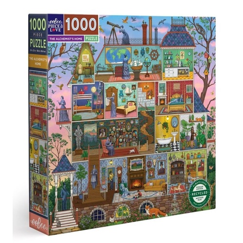 eeBoo - The Alchemists Home Puzzle 1000pc (DAMAGED BOX)