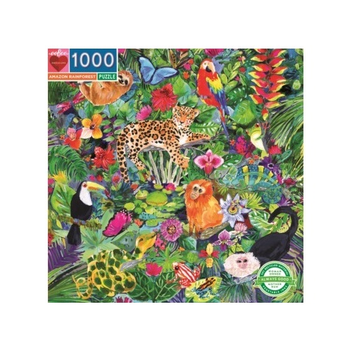 eeBoo - Amazon Rainforest Puzzle 1000pc