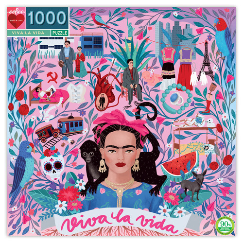 eeBoo - Viva La Vida Puzzle 1000pc