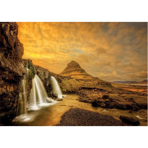 Educa - Kirkjufellsfoss Waterfall, Iceland Puzzle 1000pc