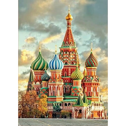 Educa - St Basils Cathedral, Moscow Puzzle 1000pc