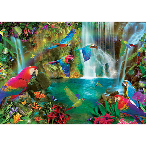 Educa - Tropical Parrots Puzzle 1000pc