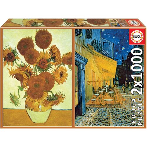 Educa - Vincent Van Gogh Puzzle 2 x 1000pc