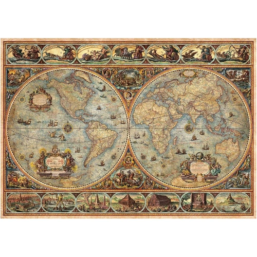 Educa - Orbis Terrarum Puzzle 1000pc