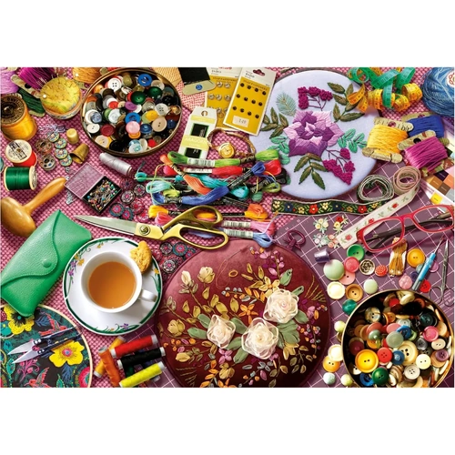 Educa - The Sewing Table Puzzle 2000pc