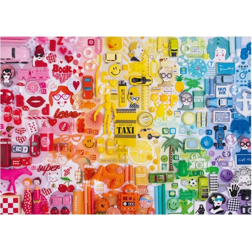 Educa - Colours Collage Puzzle 500pc