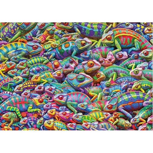 Educa - Chameleon Chaos Puzzle 1000pc