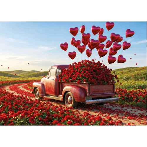 Educa - Valentines Pickup Large Piece Puzzle 500pc