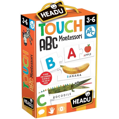 Headu - Montessori Touch ABC (DAMAGED BOX)
