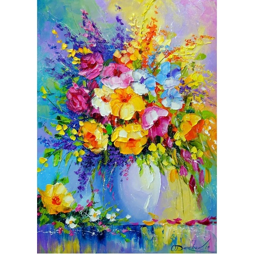 Enjoy - Bouquet of Summer Flowers Puzzle 1000pc