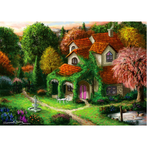 Enjoy - Cottage in the Forest Puzzle 1000pc
