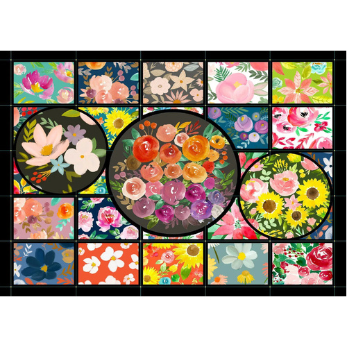 Enjoy - Lacy's Flower Garden Puzzle 1000pc