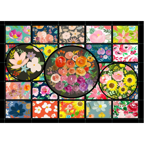 Enjoy - Lacy's Flower Garden Puzzle 1000pc
