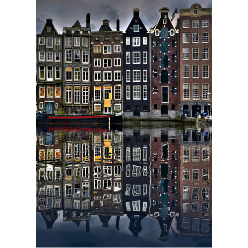 Enjoy - Amsterdam Houses Puzzle 1000pc