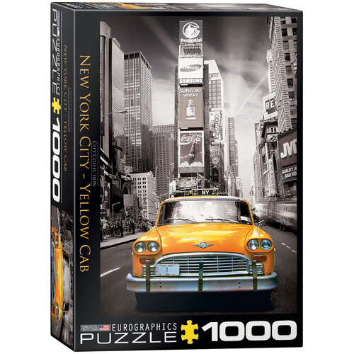 Eurographics - New York Yellow Cab Puzzle 1000pce