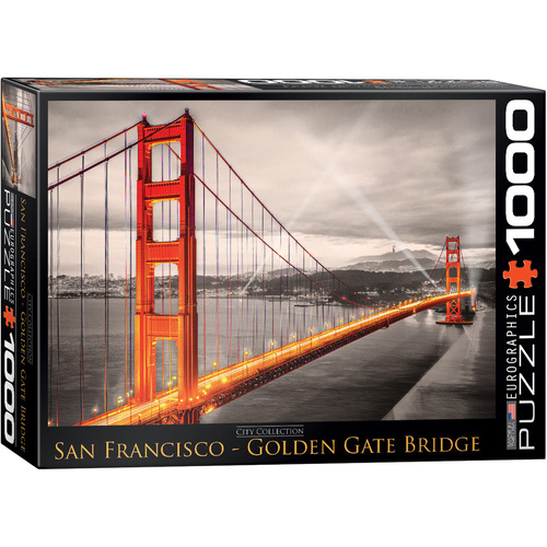 Eurographics - San Francisco Golden Gate Bridge Puzzle 1000pce
