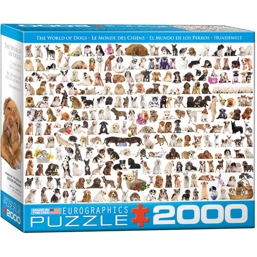 Eurographics - The World of Dogs Puzzle 2000pc