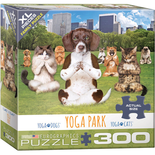 Eurographics - Yoga Park Large Piece Puzzle 300pc