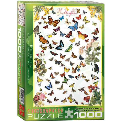 Eurographics - Butterflies Puzzle 1000pce
