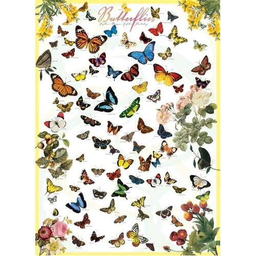 Eurographics - Butterflies Puzzle 1000pce