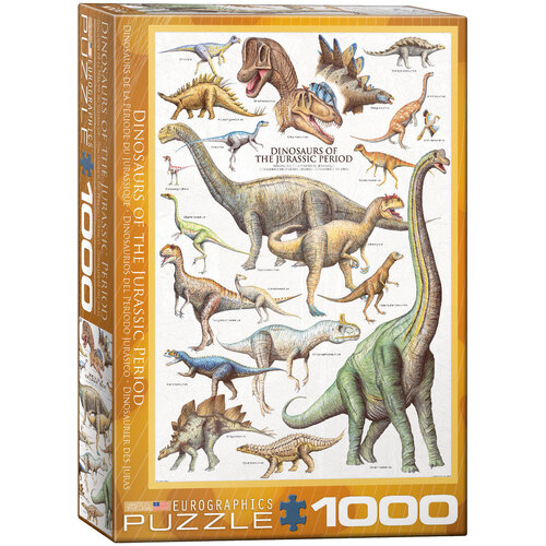 Eurographics - Dinosaurs Jurassic Period Puzzle 1000pc