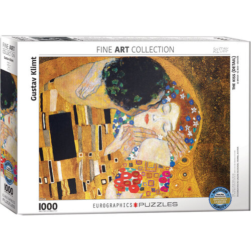 Eurographics - Klimt, The Kiss (Detail) Puzzle 1000pc