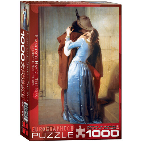 Eurographics - Hayez, The Kiss Puzzle 1000pc