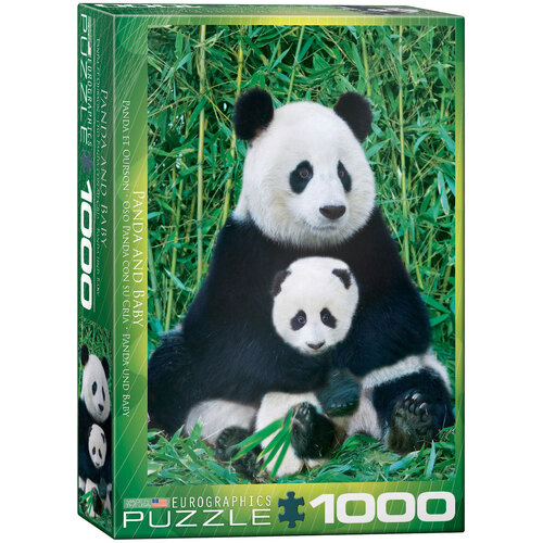 Eurographics - Panda & Baby Puzzle 1000pce