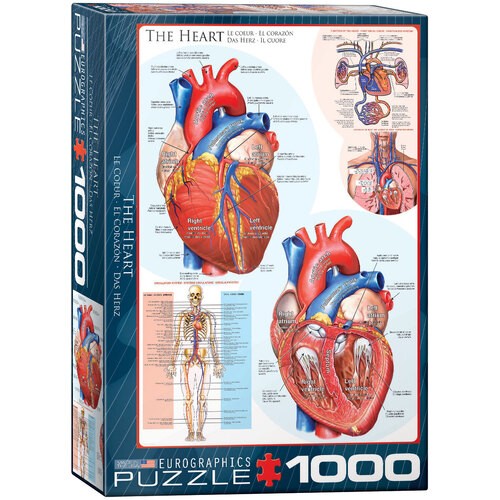 Eurographics - The Heart Puzzle 1000pc