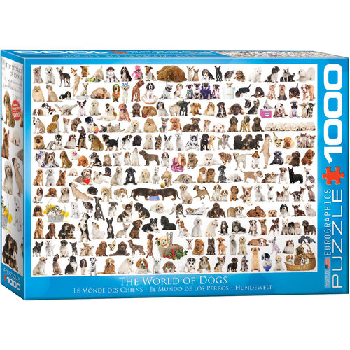 Eurographics - World of Dogs Puzzle 1000pc