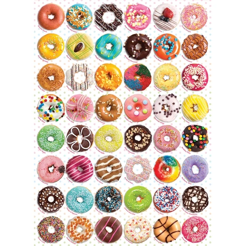 Eurographics - Donut Tops Puzzle 1000pc