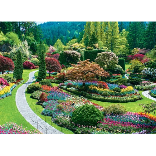 Eurographics - Butchart Sunken Garden Puzzle 1000pc
