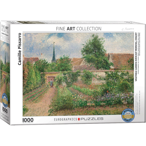 Eurographics - Pissarro, Vegetable Garden Puzzle 1000pc
