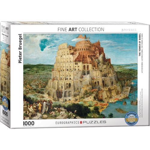 Eurographics - The Tower of Babel Puzzle 1000pc
